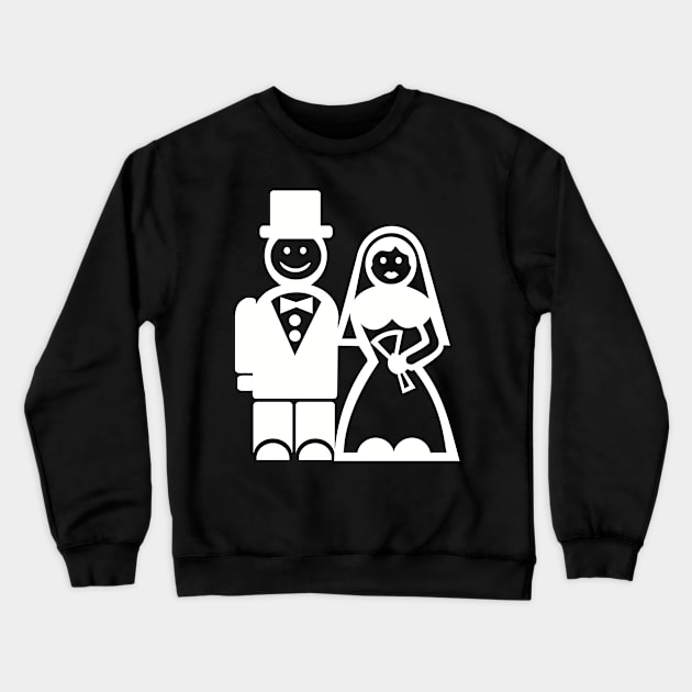 Wedding Crewneck Sweatshirt by Designzz